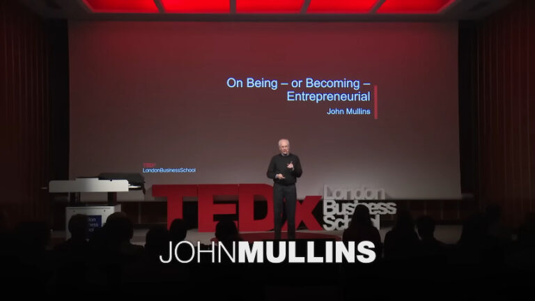 56 6 Tips on Being a Successful Entrepreneur John Mullins TED YouTube 0 05