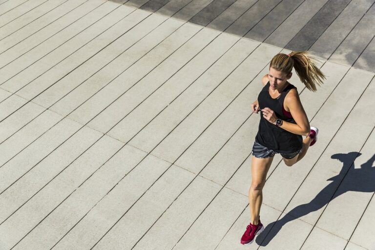 running, woman, fitness