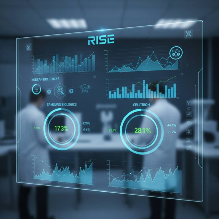 RISE 바이오TOP10액티브 구성종목 분석: 삼바·셀트리온 비중