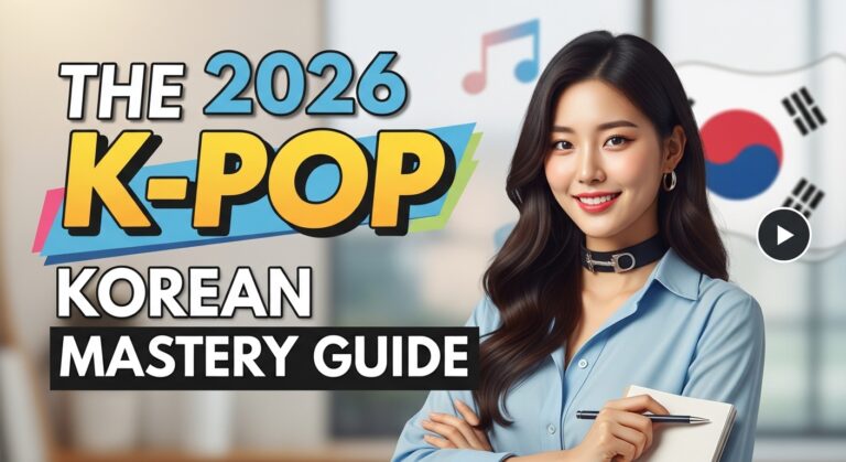 The 2026 K-POP Korean Mastery Guide 🎤 1 The 2026 K-POP Korean Mastery Guide