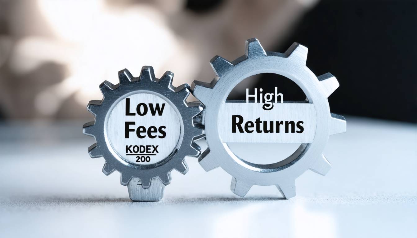[2026 최신] KODEX 200 vs TIGER 200 비교: 장기투자 승자 수수료·추적오차 분석 Image 1